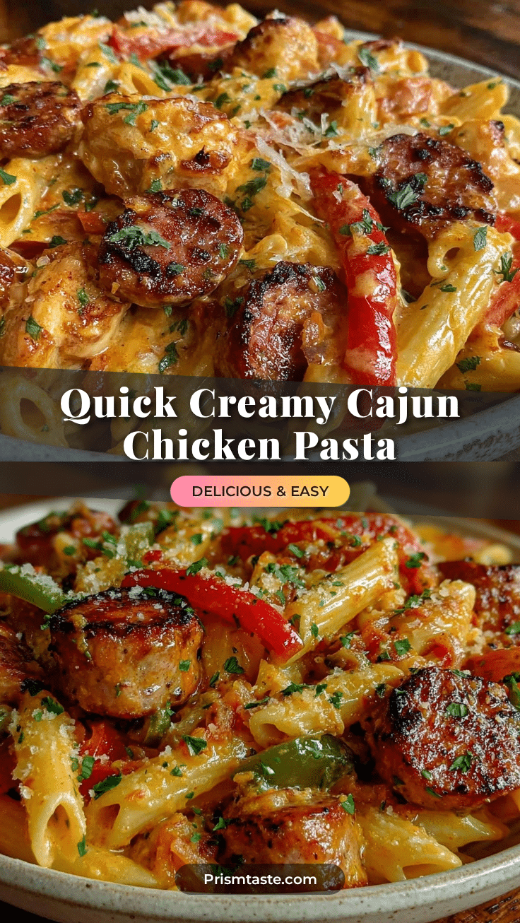 creamy cajun chicken pasta recipe
