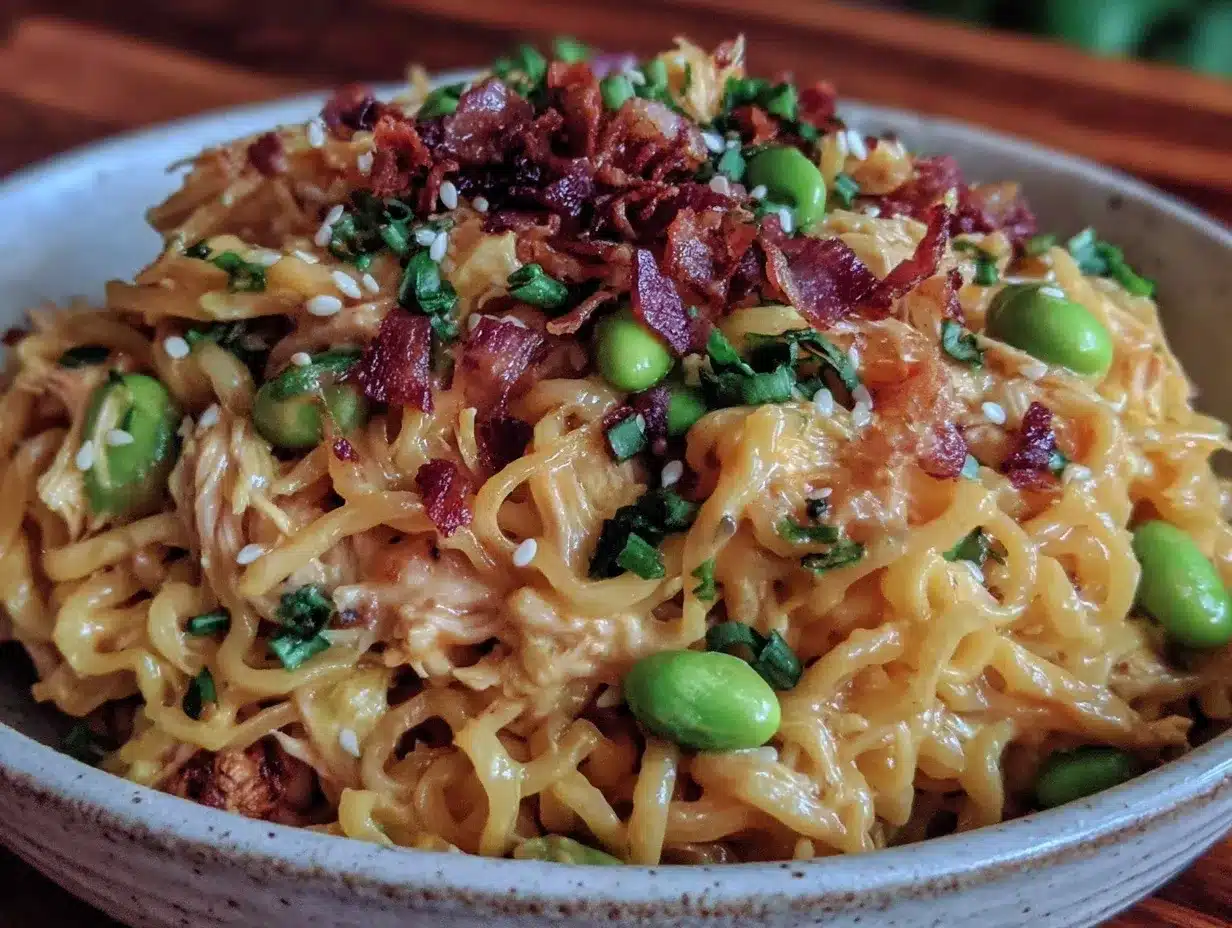 creamy cold sesame noodle salad preparation steps