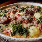 creamy copycat olive garden zuppa toscana soup - featured image