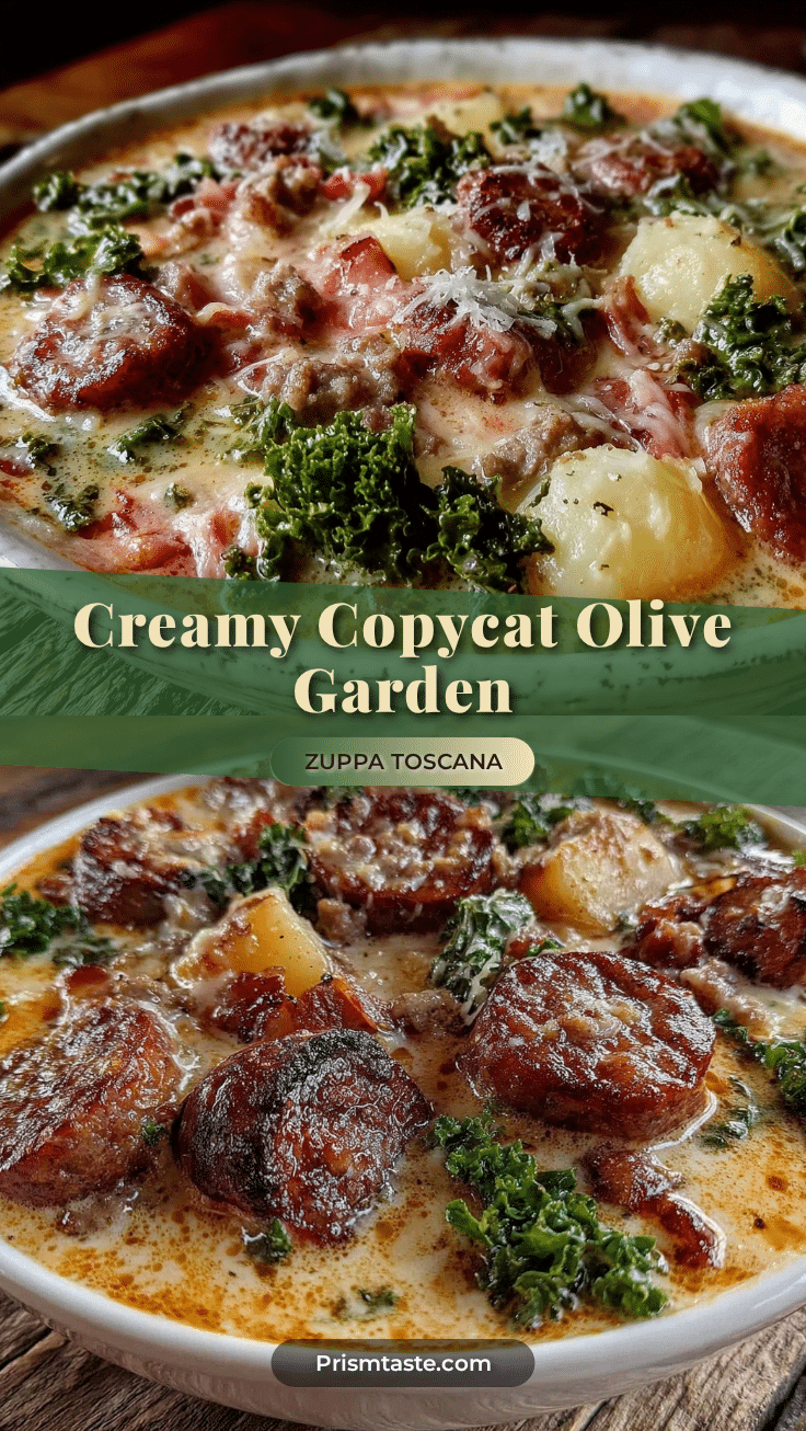 creamy copycat olive garden zuppa toscana soup recipe