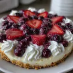 Creamy No-Bake Firecracker Cheesecake Delight - featured image