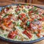 creamy one-pan lemon chicken orzo - featured image