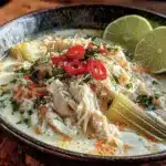 creamy Thai coconut chicken soup - featured image