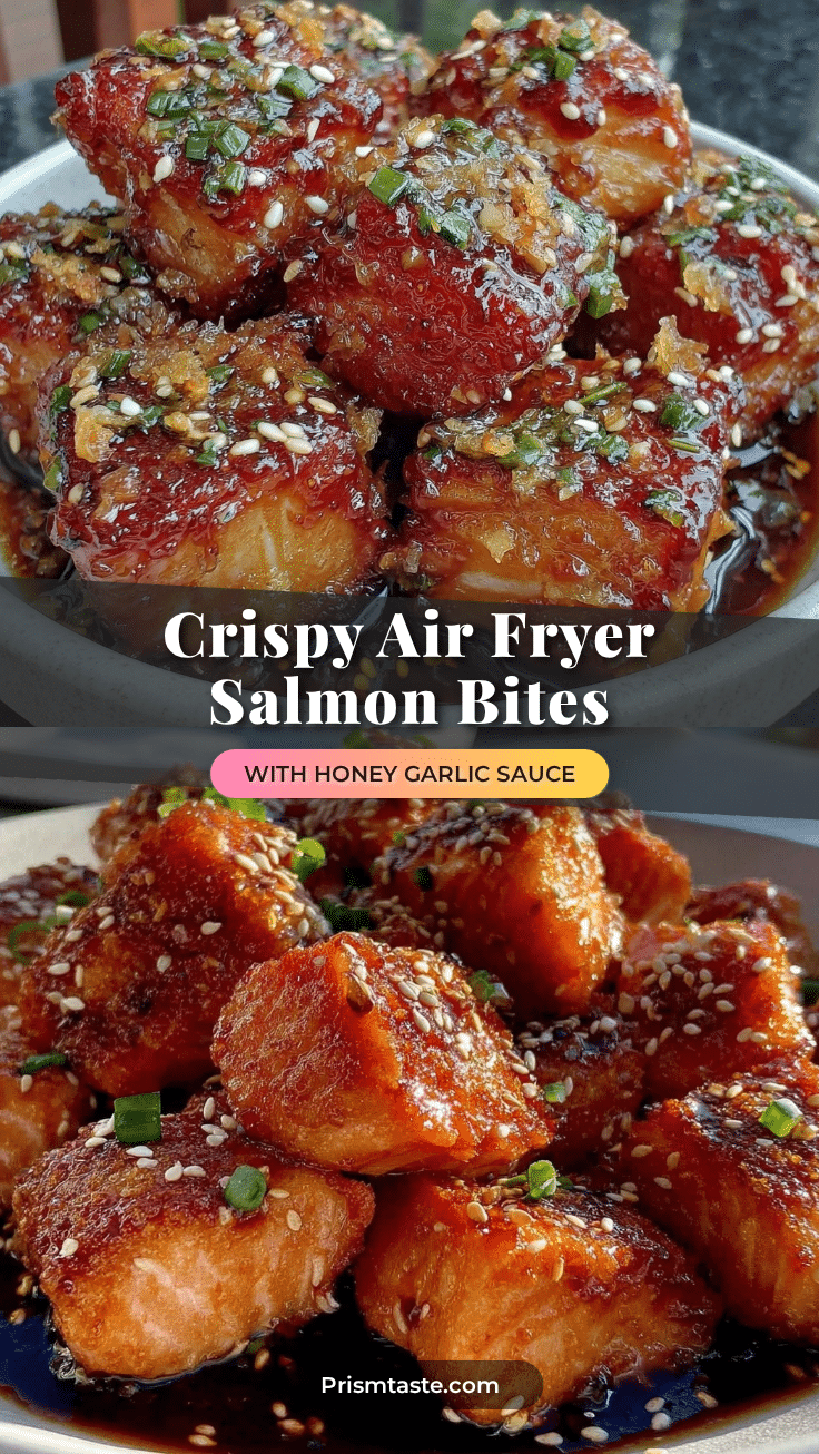 crispy air fryer salmon bites recipe