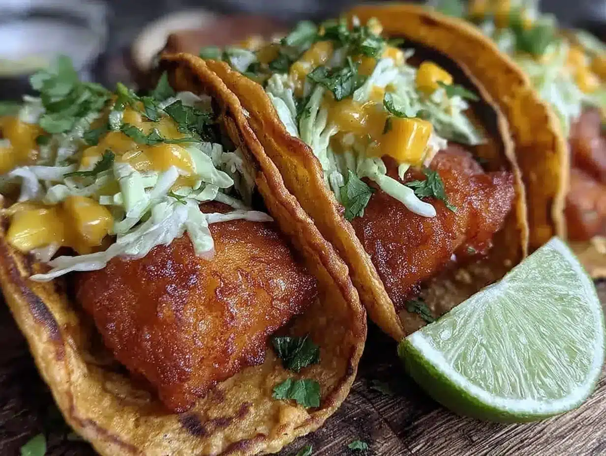 crispy beer-battered fish tacos preparation steps