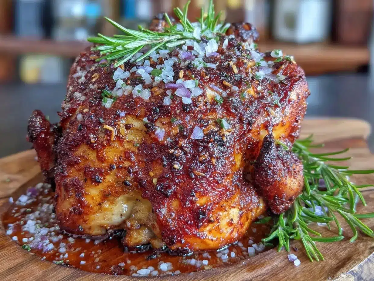 crispy beer can chicken preparation steps