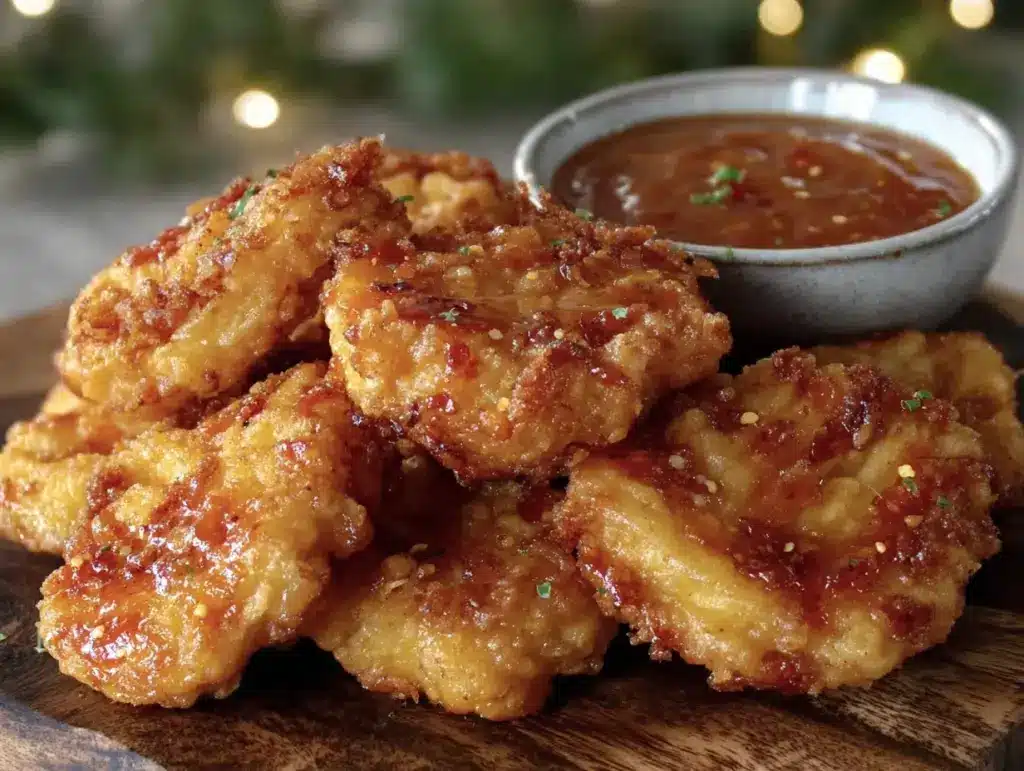 crispy copycat chick-fil-a nuggets - featured image