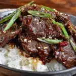 crispy copycat p.f. changs mongolian beef - featured image