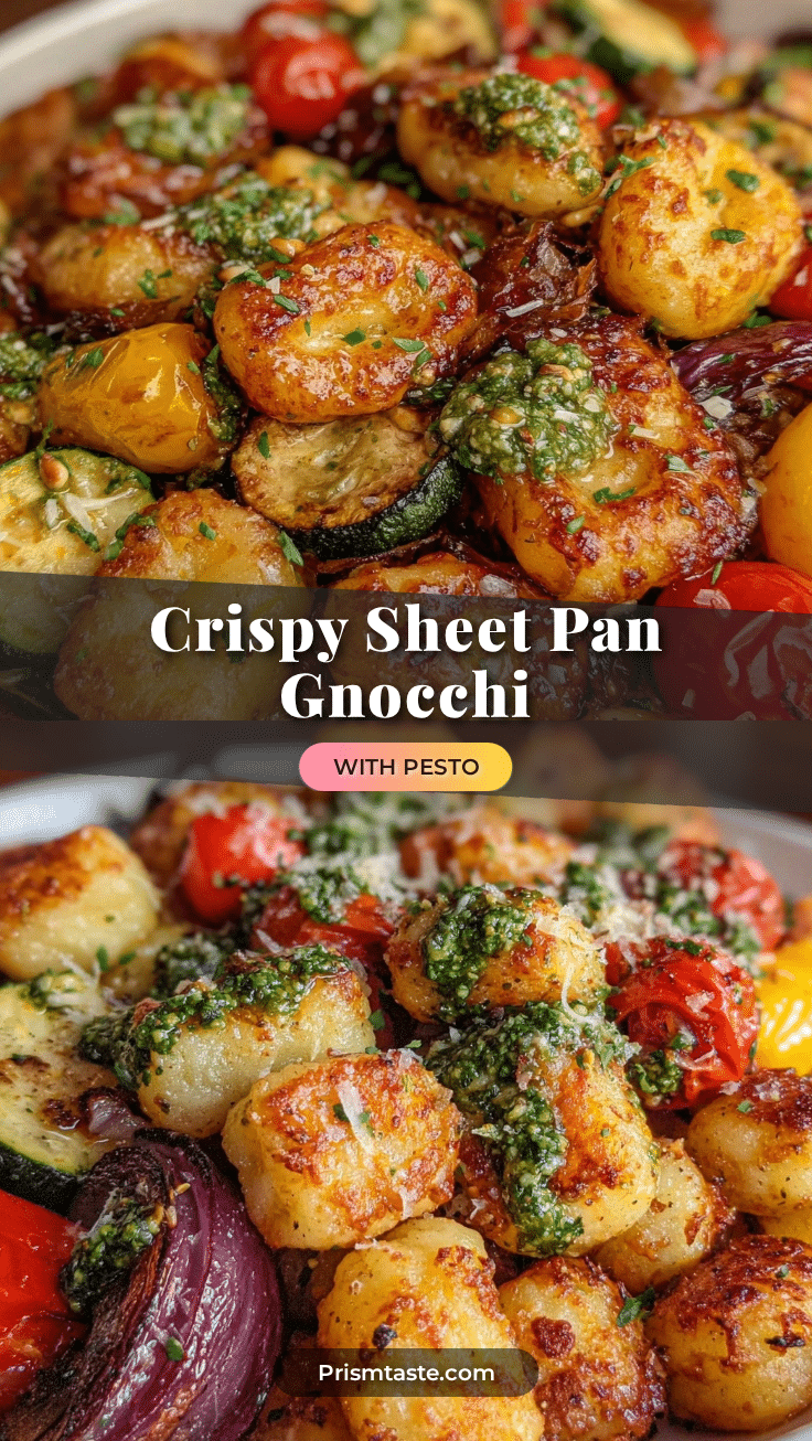 crispy sheet pan gnocchi recipe