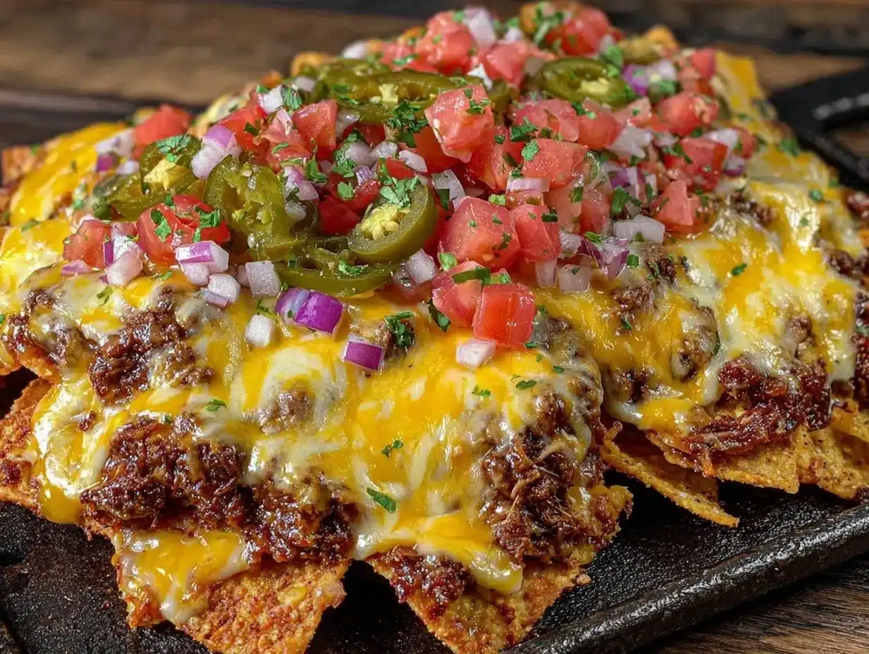 crispy sheet pan loaded nachos preparation steps