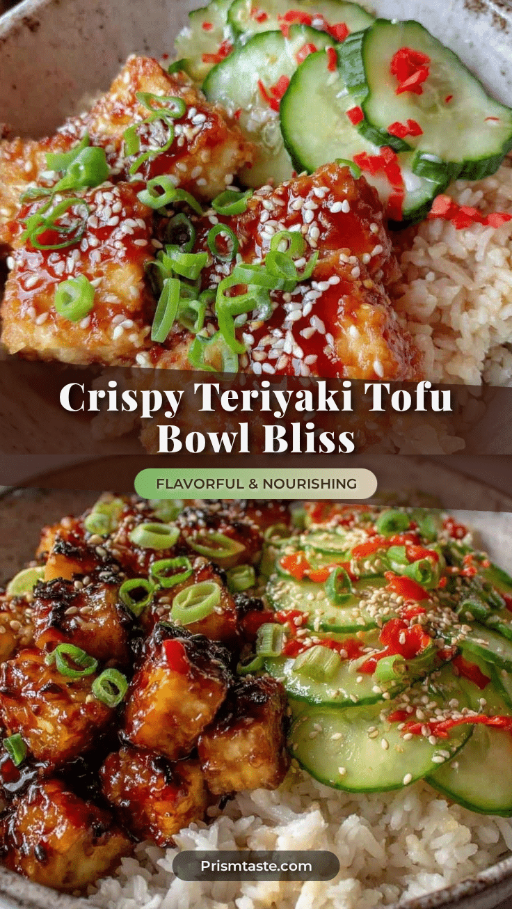 crispy tofu teriyaki bowl recipe
