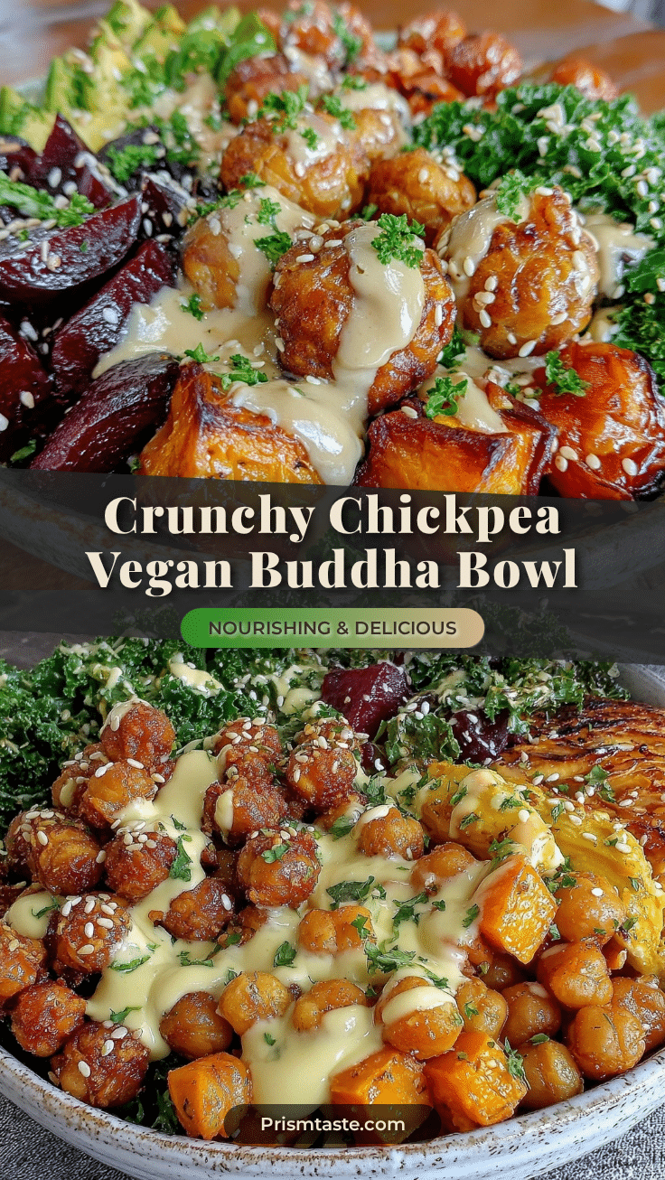crispy vegan buddha bowl recipe
