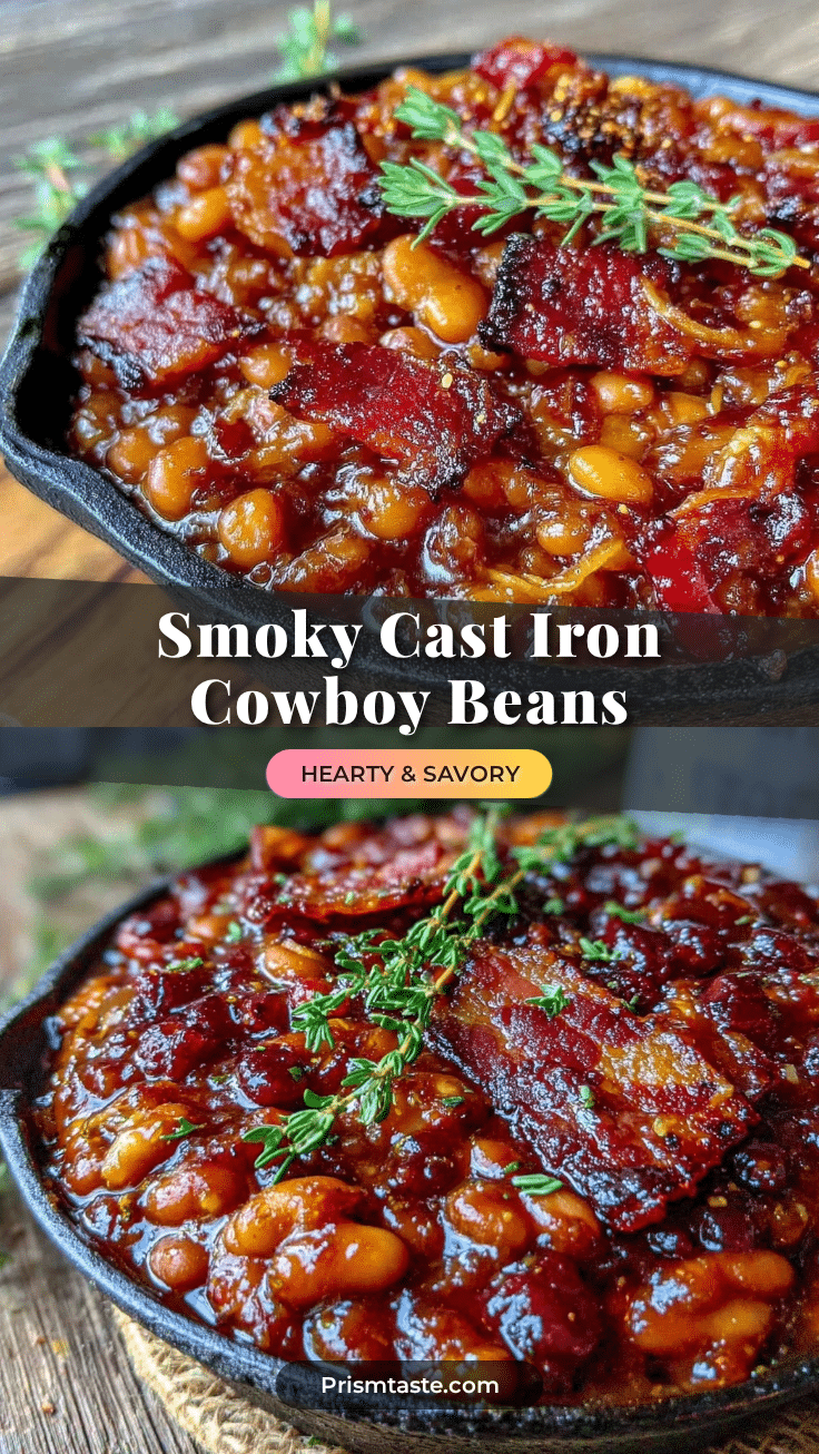 easy cast iron cowboy beans recipe