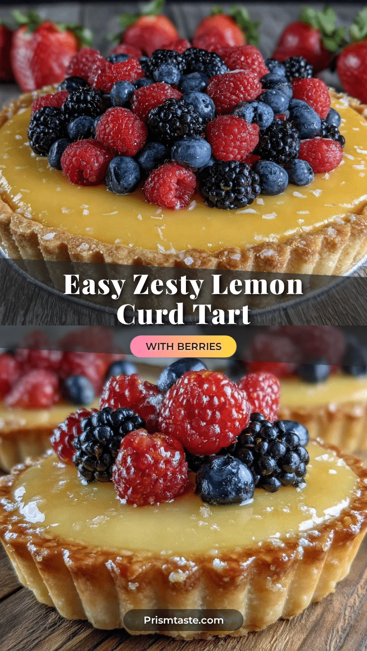 easy lemon curd tart recipe