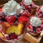 Easy Patriotic Berry Trifle - featured image