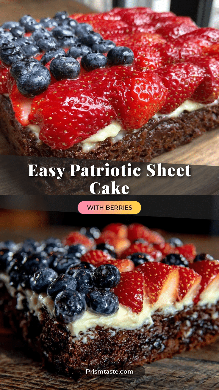 easy patriotic sheet cake recipe
