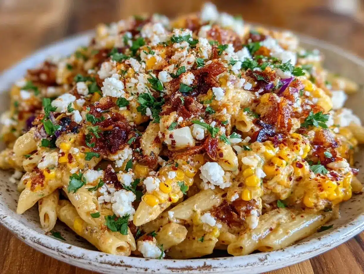 elote pasta salad preparation steps