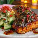 firecracker salmon recipe - featured image