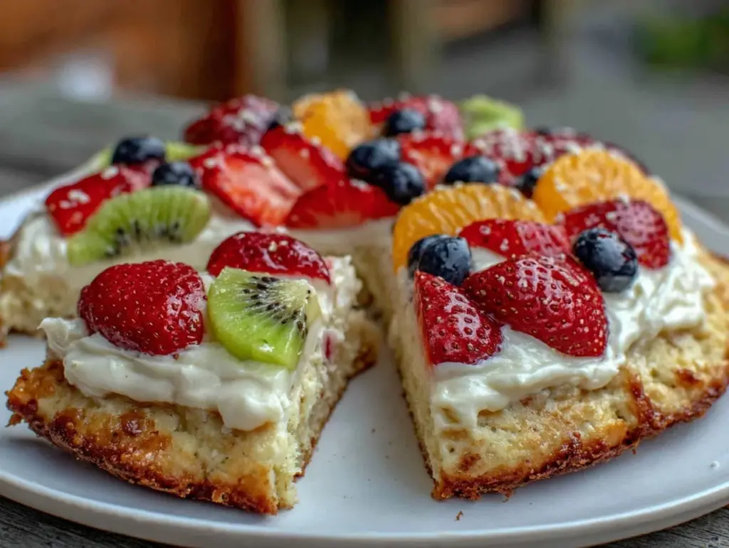 fresh fruit pizza - featured image