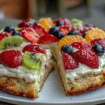 fresh fruit pizza - featured image