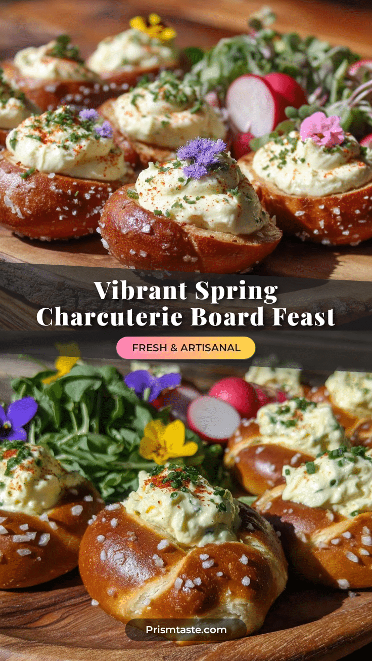 fresh spring charcuterie board recipe