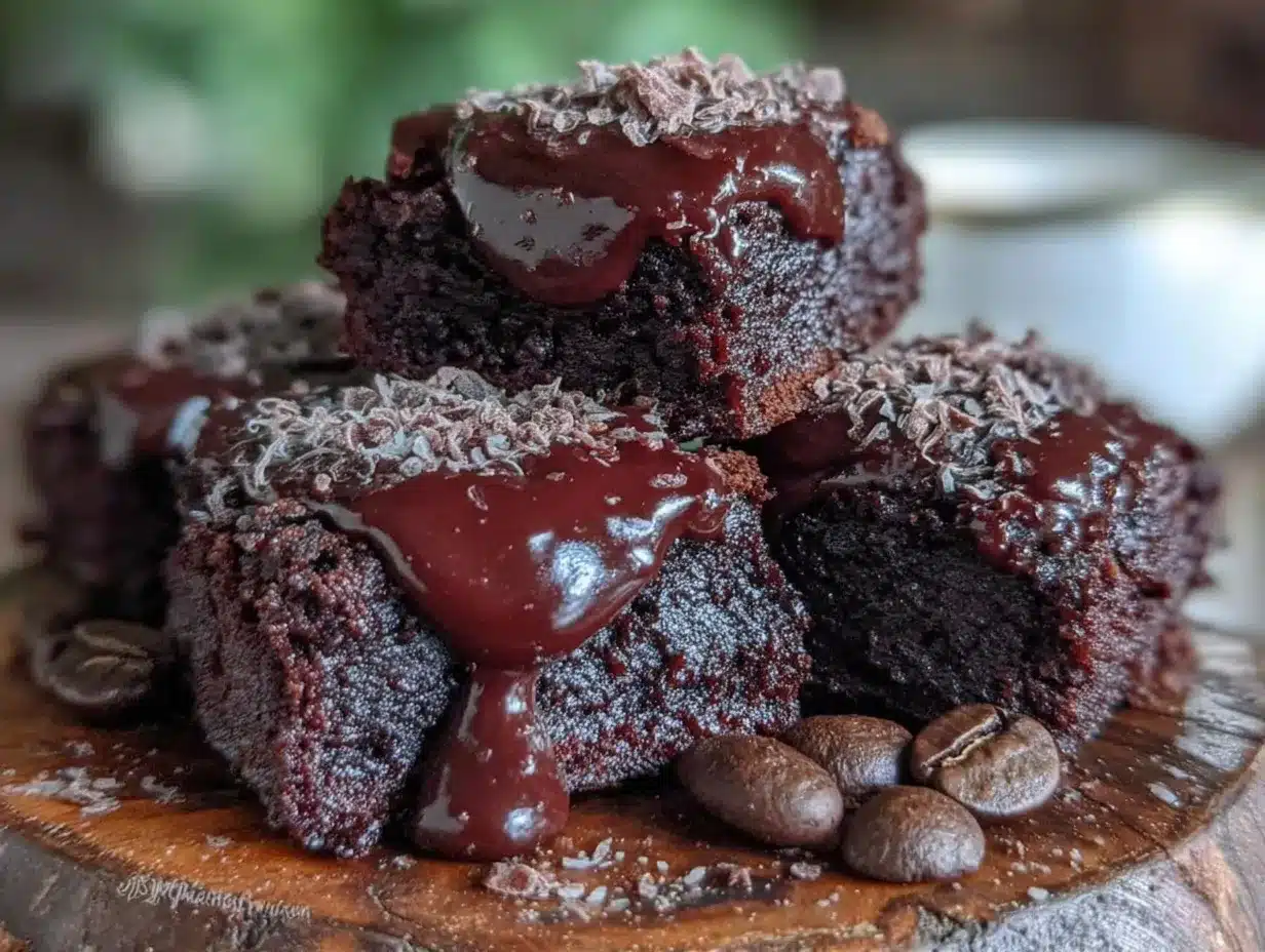 fudgy espresso brownies preparation steps