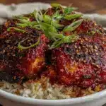 gochujang chicken thighs - featured image