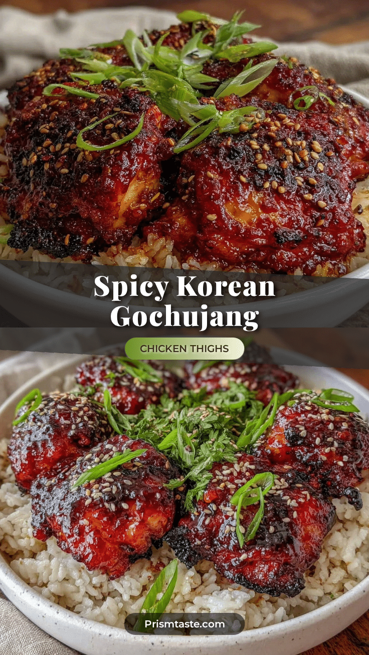 gochujang chicken thighs recipe
