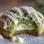 green velvet cream cheese stuffed cookies - featured image