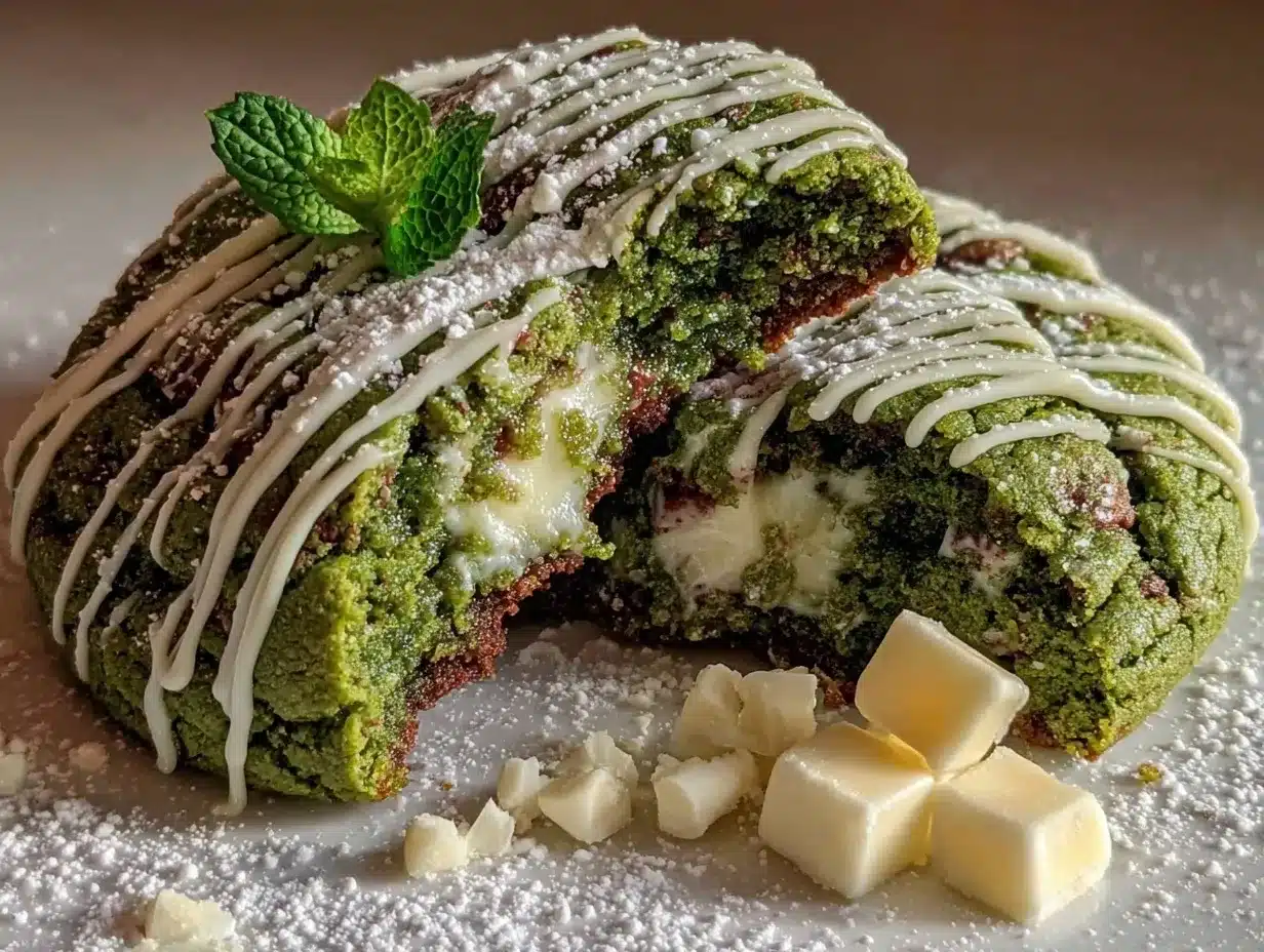 green velvet cream cheese stuffed cookies preparation steps