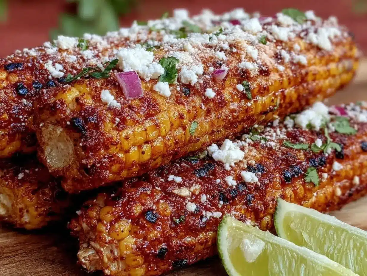 grilled elote mexican street corn preparation steps