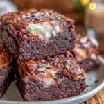 Guinness dark chocolate fudge brownies - featured image