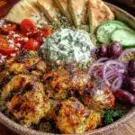 Healthy High-Protein Greek Chicken Bowl - featured image