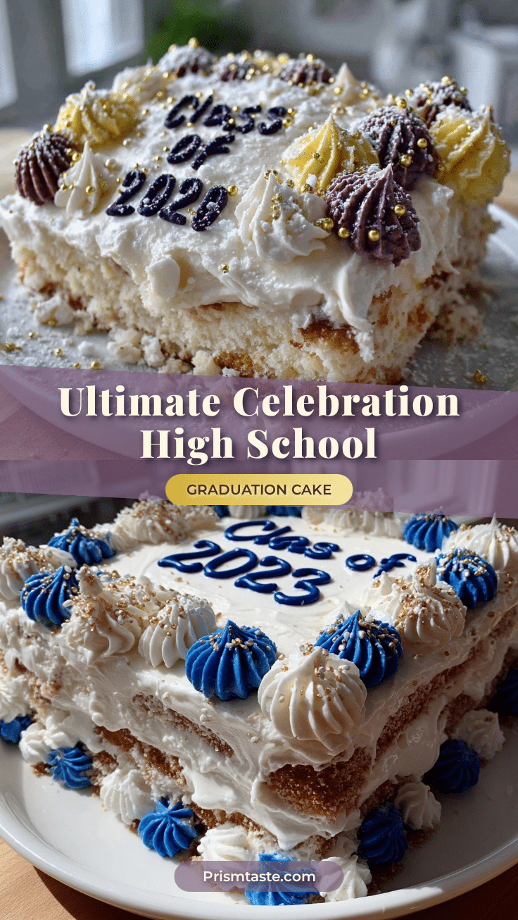 high school graduation sheet cake recipe