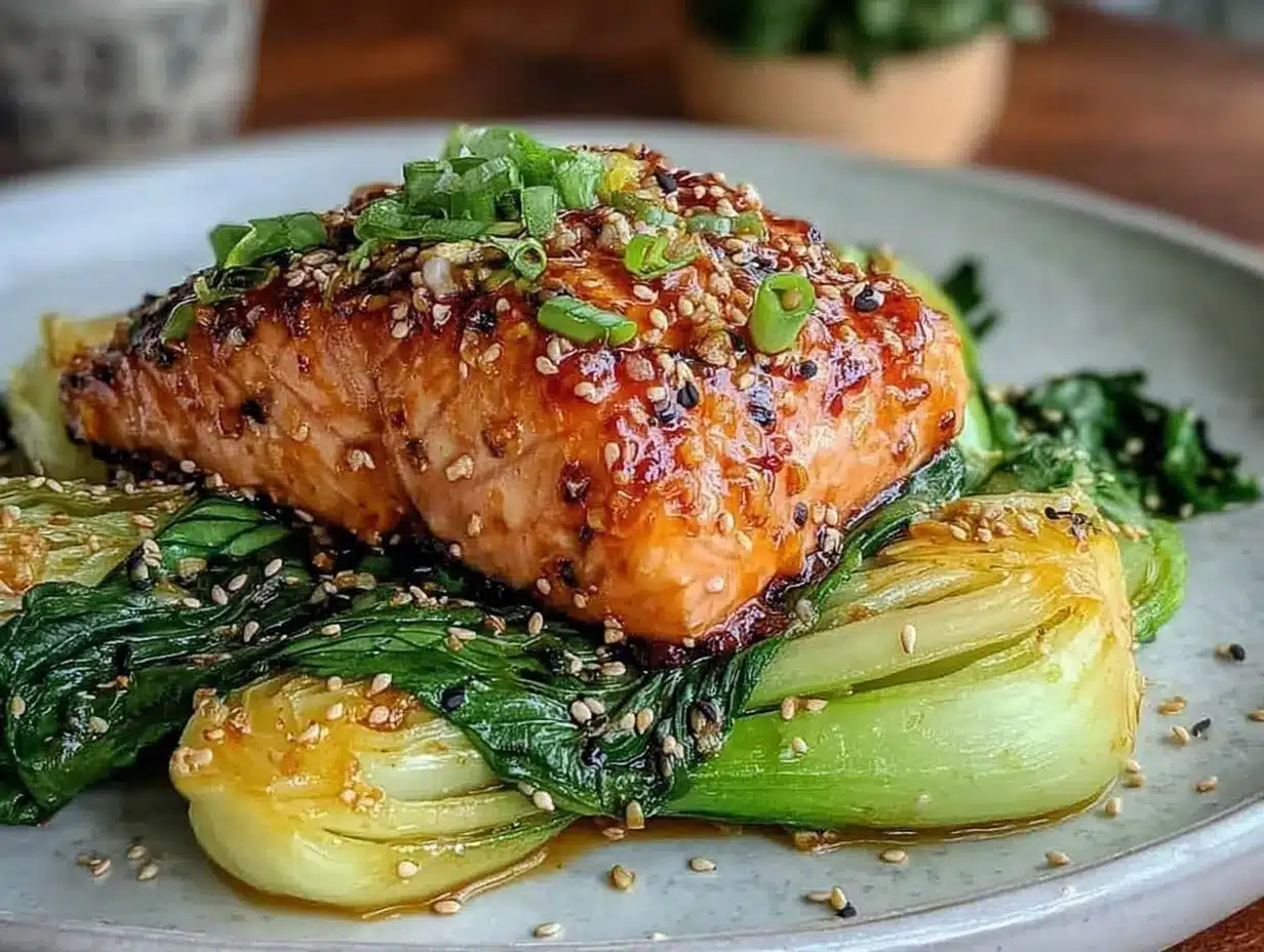 honey garlic salmon preparation steps