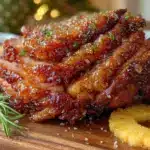 honey glazed Easter ham - featured image