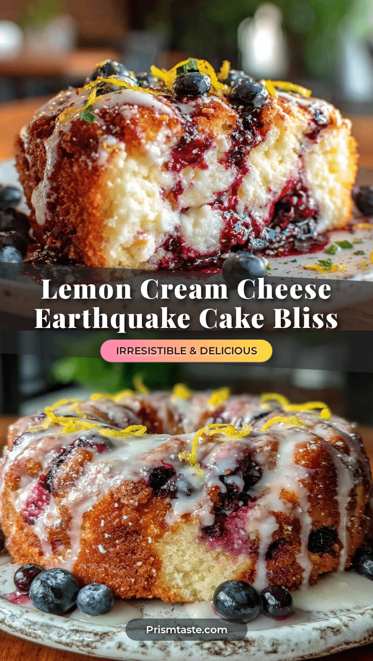 lemon cream cheese earthquake cake recipe