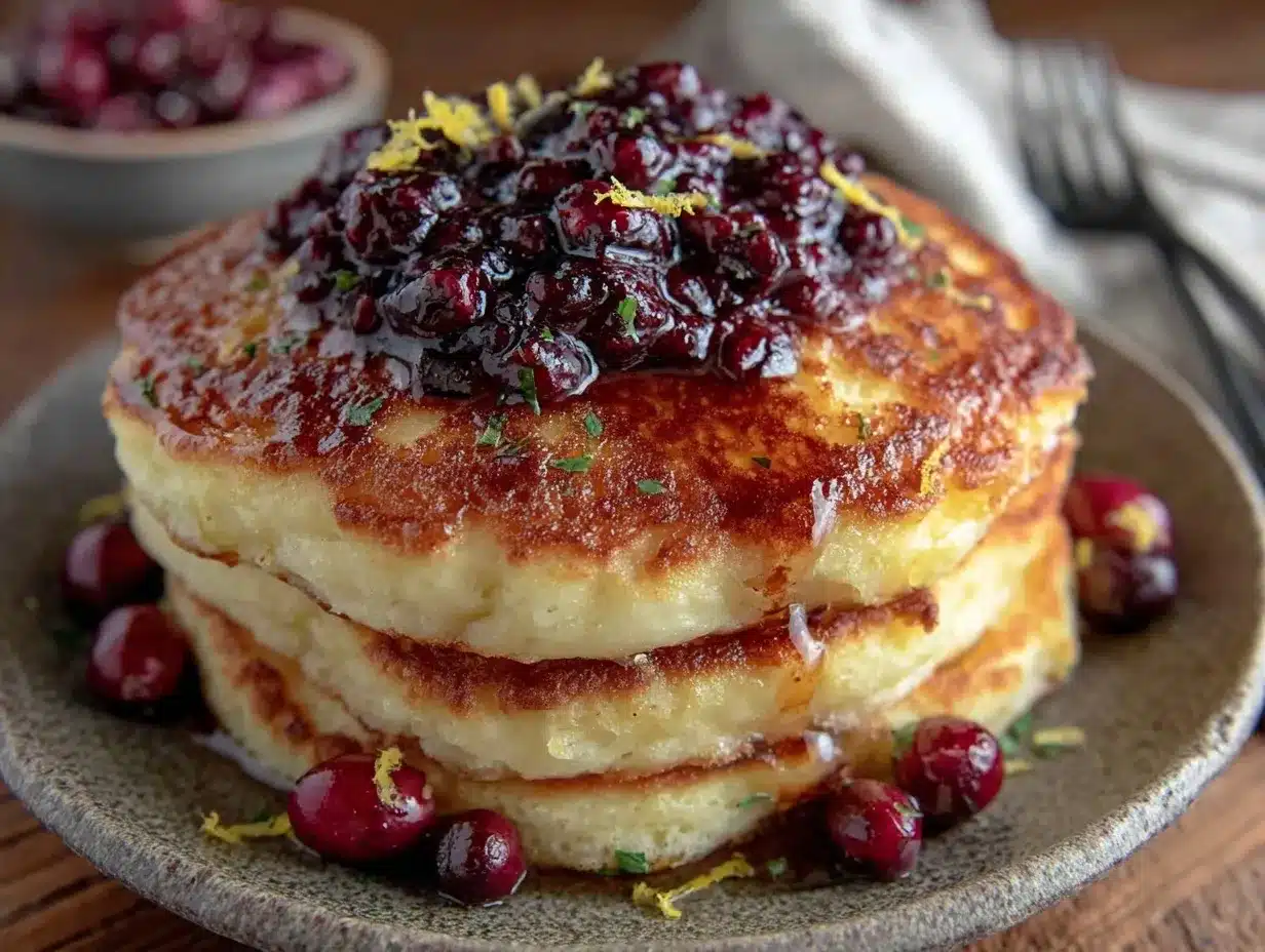 lemon ricotta pancakes preparation steps