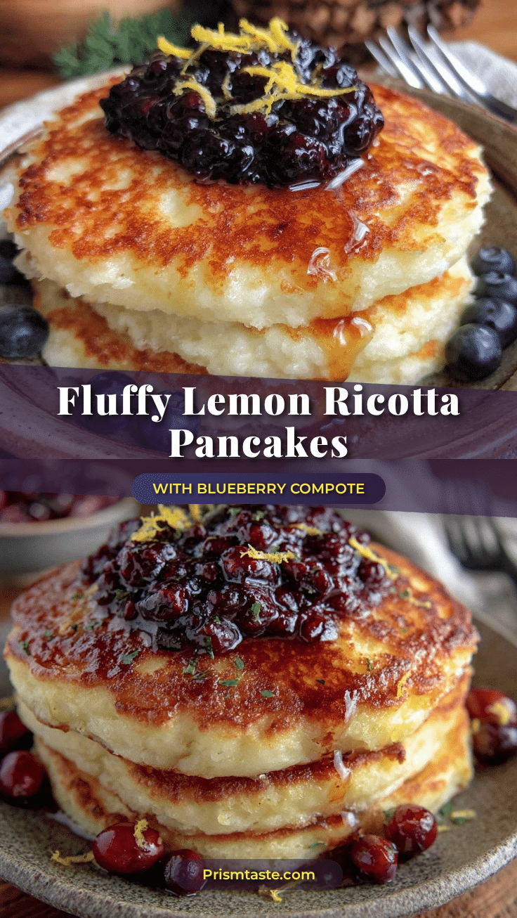 lemon ricotta pancakes recipe