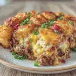 loaded tater tot casserole - featured image