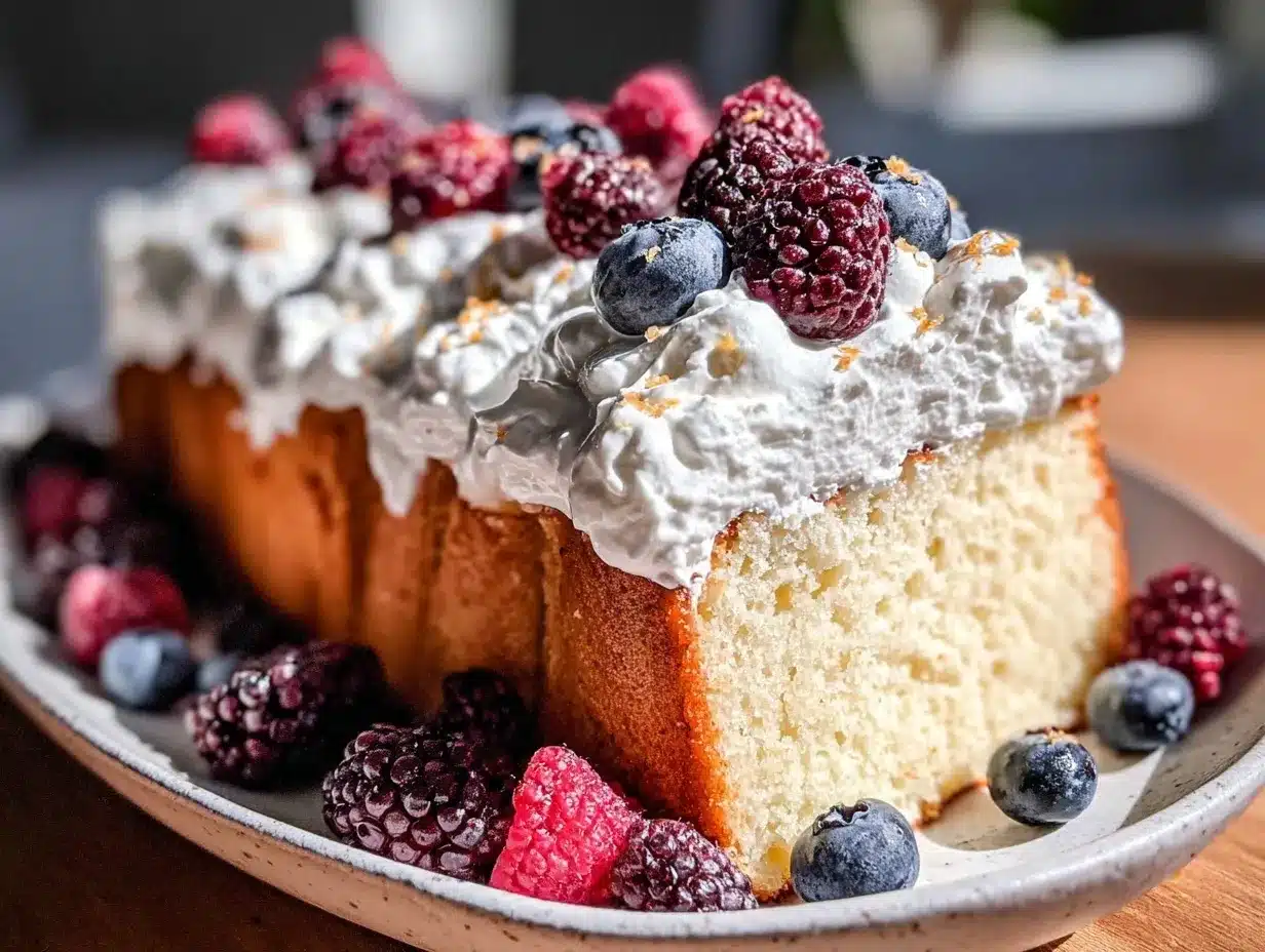 moist ricotta lemon pound cake preparation steps