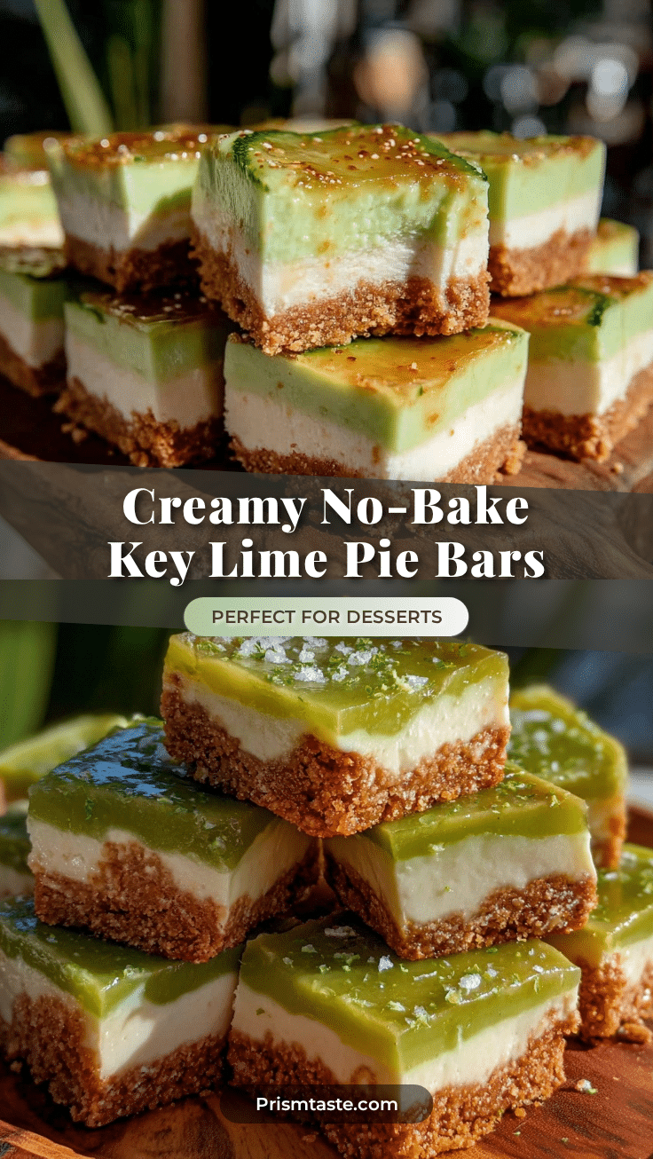 no-bake key lime pie bars recipe