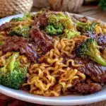 one-pot beef and broccoli noodles - featured image