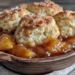 peach cobbler recipe - featured image