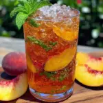 peach iced tea lemonade - featured image