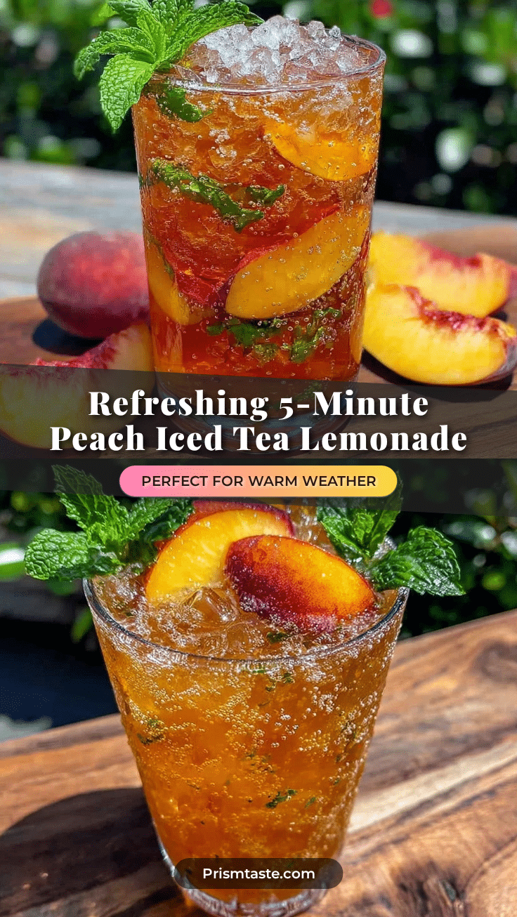 peach iced tea lemonade recipe