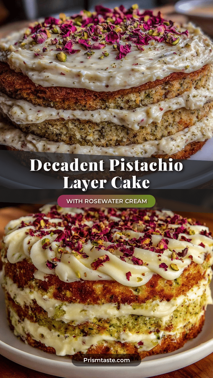 pistachio layer cake recipe