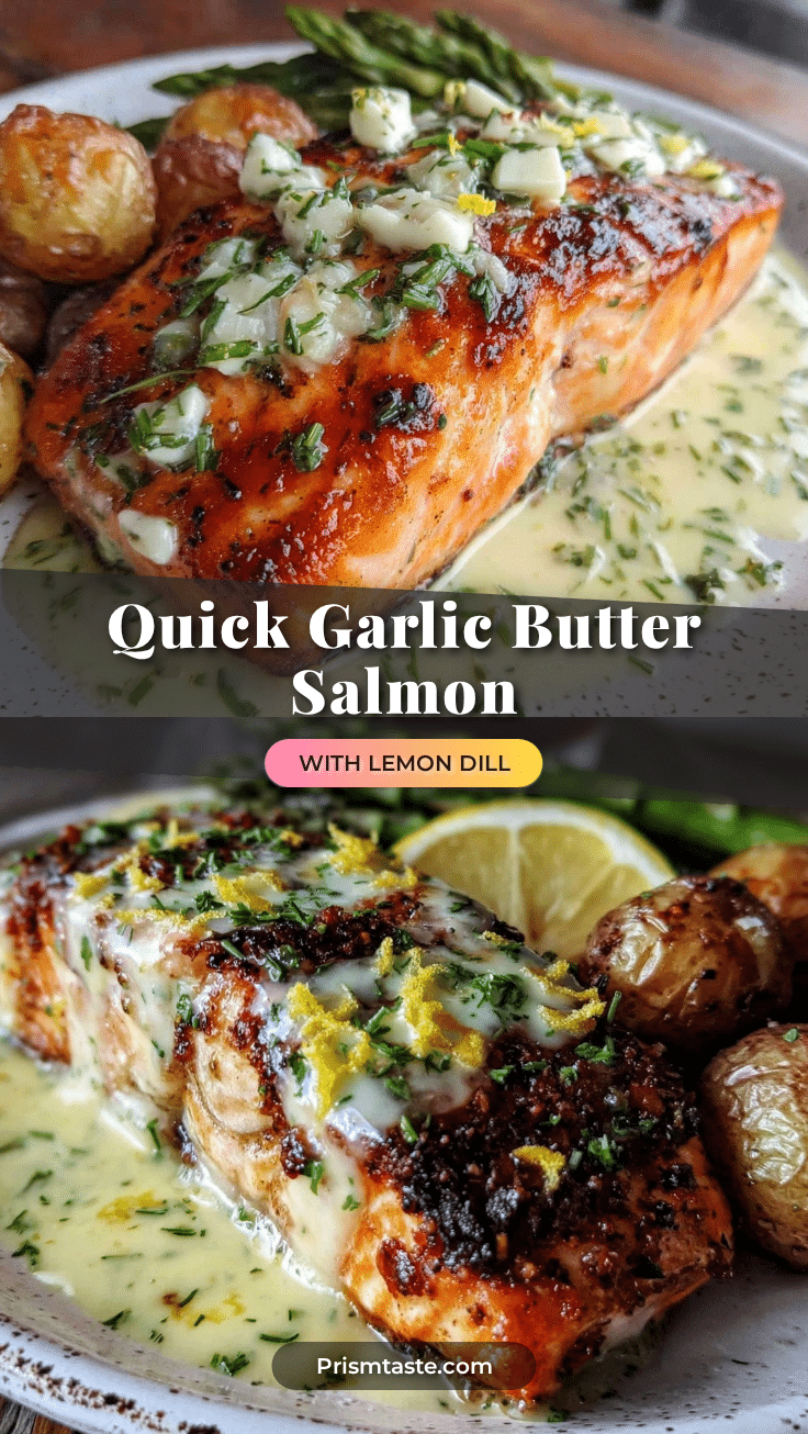 quick garlic butter salmon recipe
