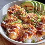 quick salmon rice bowl - featured image