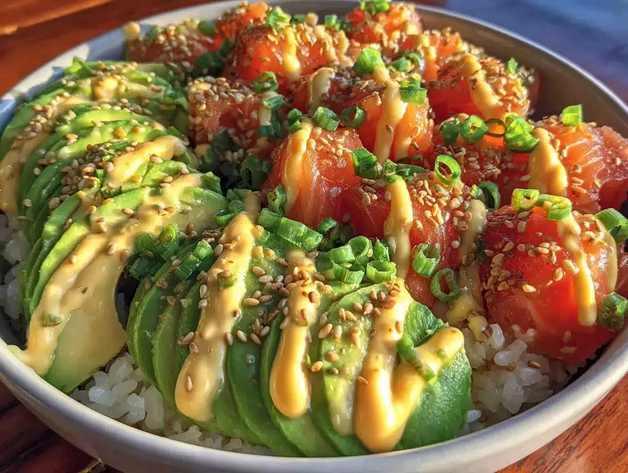quick salmon rice bowl preparation steps